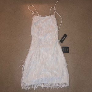 White party dress from Lulus